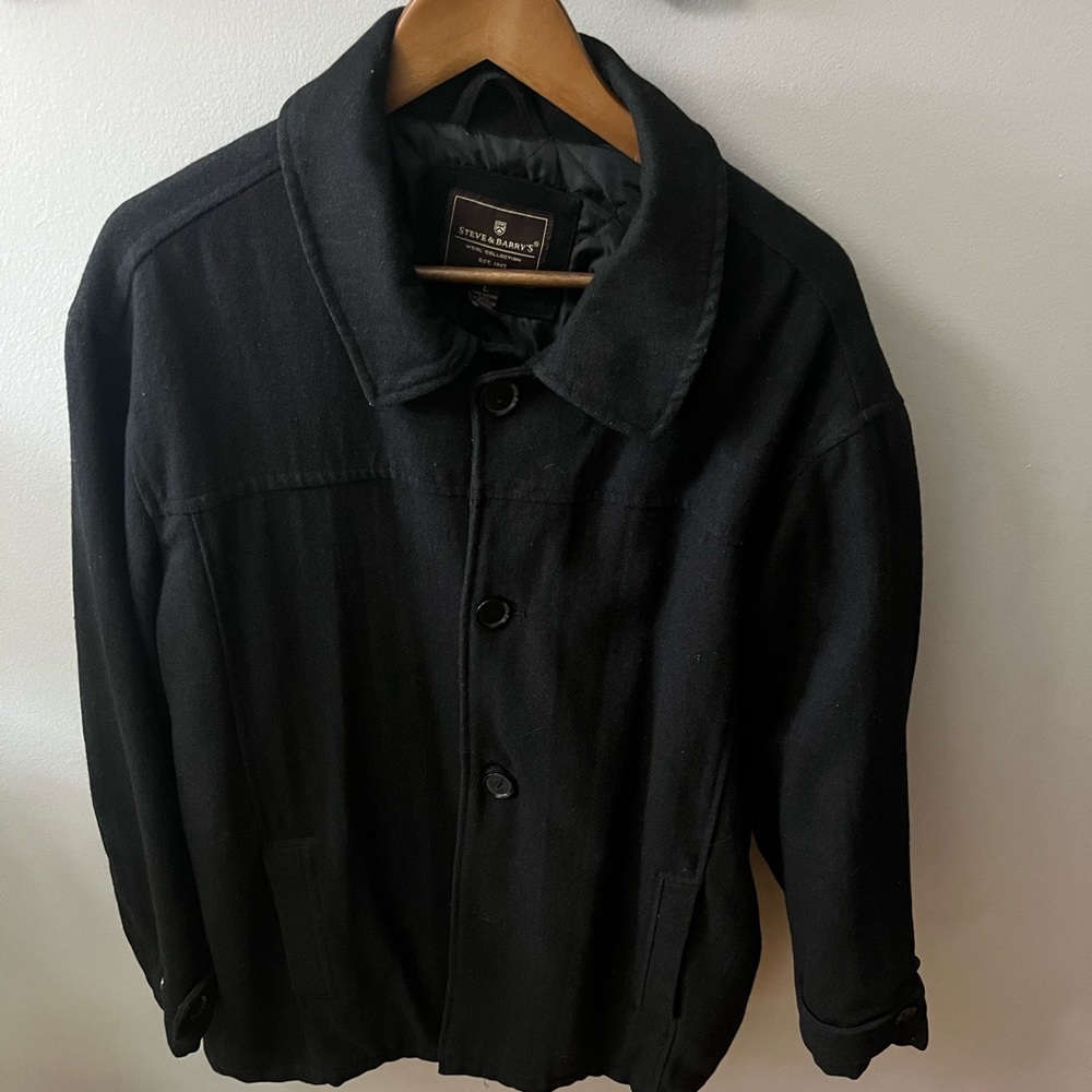 Steve & Barry Wool Collection Men’s Large Coat